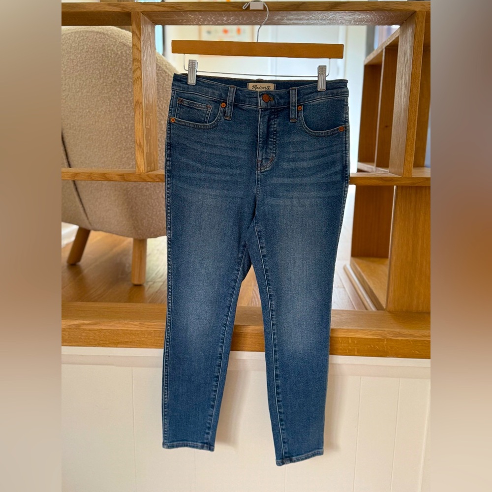 Madewell high rise skinny jeans